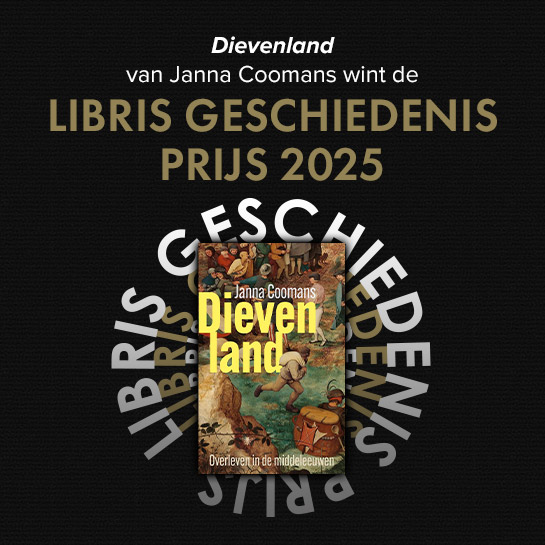 Janna Coomans wint de Libris Geschiedenis Prijs 2025